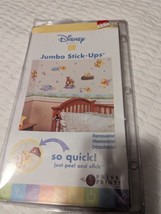 Disney Jumbo Stick-Ups Winnie The Pooh Vintage Priss Prints Wall Decor - £4.72 GBP