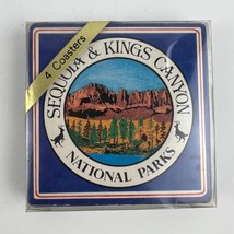 Sequoia &amp; Kings Canyon National Parks 4 Coaster Set - £10.97 GBP