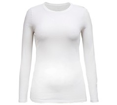 MSRP $20 Style &amp; Co Petite Long-Sleeve Top White Size PL - £7.32 GBP