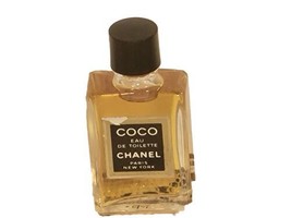 Coco by Chanel New York / Paris Mini Perfume Eau de Toilette Glass Bottl... - $24.74