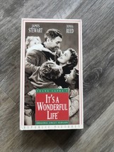 Its a Wonderful Life (VHS, 1993) Uncut Version James Stewart Donna Reed - £2.28 GBP