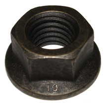 14mm-2.0 Black Phosphate Class 10 Steel Coarse Thread Flange Nuts - $12.54+