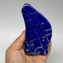 308.7g, 4.4&quot;x2.2&quot;x0.7&quot;, Natural Polished Freeform Lapis Lazuli @Afghanistan,B302 - £46.35 GBP