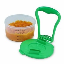 Fresh &amp; Starts Baby Food Masher with 1-Cup Container - £9.46 GBP