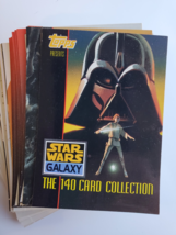 1993 Topps Star Wars Galaxy Series 1 Complete Card Set, 1 through 140, Excellent - £50.36 GBP