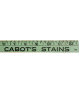 1960s Soule Glass Cabot Stains Yardstick Ruler Wood Bangor Portland Main... - $742.72 MXN
