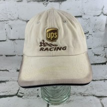 UPS Racing Callaway Golf Ball Cap Beige Strap Back - $14.84