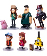Gravity Falls Figurine, Toy, Cartoon Character, Original, Set 6 Pcs. - $80.00