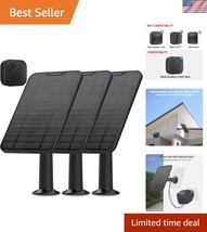 High-Efficiency 4W Solar Panel with 13.1ft Waterproof Cable for Blink 4 ... - $1,597.12 MXN