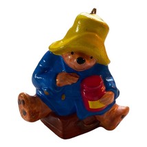 Vintage 1978 Paddington Bear Ornament Collectible Honey Pot Eden Toys - £14.10 GBP