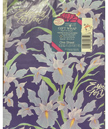Forget Me Knot Iris Flower Floral Gift Wrap Wrapping Paper Especially Fo... - $22.78 CAD