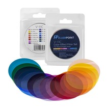 V-11C Color Effect Filter Set For Round Flash Head (Godox V-11C) - £36.76 GBP