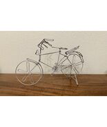 Hand Made Silvertone Wire Bike Figurine-  7 inches high x 10.5 x 3.25 in... - €6,91 EUR Hand Made Silvertone Wire Bike Figurine-  7 inches high x 10.5 x 3.25 in... - €6,91 EUR