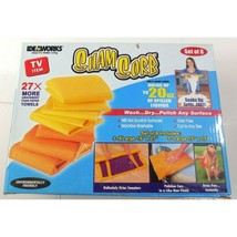 Ideaworks Sham Sorb Set Of 3XL 19 x 27 And 5 Large 15 x15 Wet Dry Or Polish - £7.90 GBP