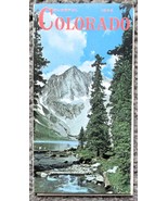 1966 COLORFUL COLORADO Travel Map - 22&quot; x 36&quot; Unfolded - State Highways ... - $170.16 MXN