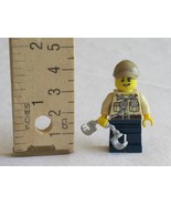 LEGO Male Police Officer Man Minifigure Handcuffs City 60065 ATV Patrol ... - £7.47 GBP