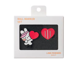 Line Friends Minini Conini Clip Ball Marker Set Golf Accessory Sports NWT - $31.90