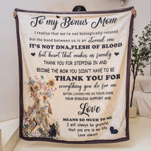 Mothers Day Birthday Gifts for Mom Wife, Throw Blanket I Love You Mom Blanket Gi - £22.36 GBP