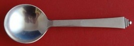 Pyramid by Georg Jensen Sterling Silver Bouillon Soup Spoon 4 3/4&quot; Silverware - £100.99 GBP