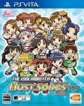 PS Vita The IdolM@ster Must Songs Blue Ao Ban Japanese Ver - £23.30 GBP