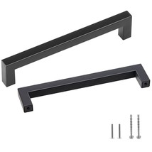 VEVOR 10 Pack Cabinet Pulls, 5.03in / 128mm Center to Center Slim Square... - $41.36