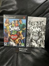 The Sims 2: Pets Playstation 2 Box and Manual Video Game Video Game - £2.24 GBP