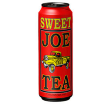 Joe Tea Peach, Sweet or Half &amp; Half Tea, 12 fl. oz. Cans, Case Pack of 12 - £43.79 GBP