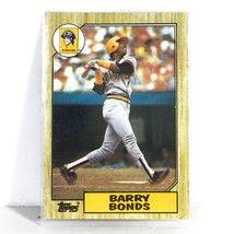 1987 Topps Baseball Barry Bonds Rookie Card #320 - Excellent Cond. - £7.61 GBP