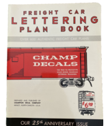 Freight Car Lettering Plan Book Champion Decals Paperback - $451.99 MXN