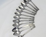 Cortina Stainless Teaspoons 6 1/8&quot; Lot of 12 - $28.41