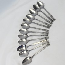 Cortina Stainless Teaspoons 6 1/8&quot; Lot of 12 - £22.47 GBP