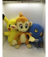 Lot of 3 Pokemon Plush - $44.55