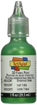 Iridescent Shamrock Green 3D Fabric Paint - 1oz Bottle - Textile Art &amp; C... - $22.76