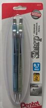 Pentel Sharp Mechanical Pencil (0.7mm) Metallic Barrels, Assorted Barrel... - $14.84