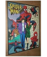 1996 Amazing Spider-man 2 sided poster: Vintage 90&#39;s Marvel Comics 22x17... - £16.04 GBP