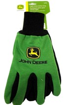 John Deere Light Duty Cotton Grip Gloves - Adult Size L/G - LP42385 - $10.68