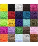 10 x Flat Athletic Shoe Lace 27 36 45 54 Canvas Sneaker Shoelaces Unisex... - $21.93 CAD
