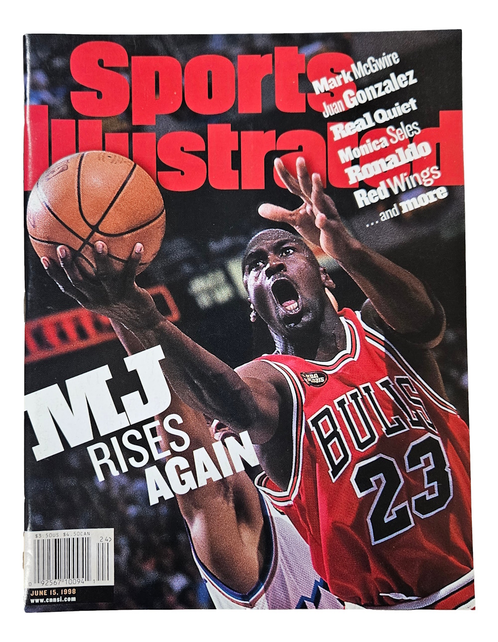 Primary image for Michael Jordan Chicago Bulls MJ Rises Again Sports Illustrated Magazine