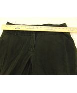 Womens New York &amp; Company 14 Tall Cotton Spandex Black Dress Pants - $18.21