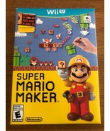 Brand New WII U SUPER MARIO MAKER With IDEA BOOK Included! Nintendo Amii... - $41.55 CAD