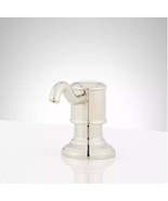New Polished Nickel Vintage Hook Style Soap or Lotion Dispenser by Signa... - $59.95