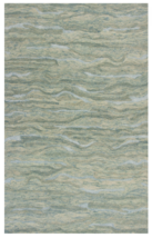 5&#39;X7&#39; Seafoam Blue Hand Tufted Abstract Indoor Area Rug - £329.86 GBP
