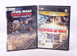 Star Wars Empire At War Gold Pack PC DVD Game with Expansion Pack 2 disc set - £12.96 GBP