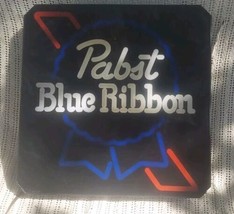 Pabst Blue Ribbon PBR Light Up Beer Bar Sign  - £69.92 GBP