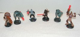 2005 Star Wars Attacktix Battle Figure Game Figures Lot Of 6 Guc - £15.95 GBP