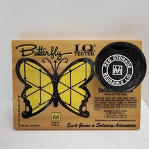 Vintage 1979 Deluxe Edition Butterfly IQ Tester Wooden Solitaire Peg Puz... - £10.81 GBP