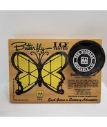 Vintage 1979 Deluxe Edition Butterfly IQ Tester Wooden Solitaire Peg Puz... - £10.61 GBP