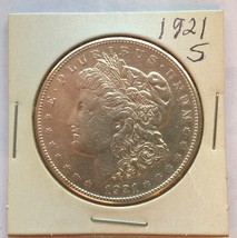 1921 S Morgan Silver Dollar - £25.18 GBP