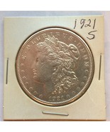 1921 S MORGAN SILVER DOLLAR - $32.00
