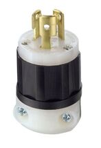 Leviton 4720-C 15 Amp, 125 Volt, NEMA L5-15P, 2P, 3W, Locking Plug, Indu... - $20.78